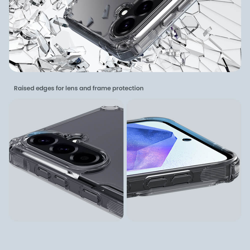 Прозрачный силиконовый чехол Nillkin Nature Pro для Samsung Galaxy A56