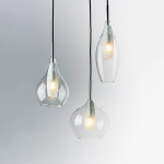 803051 Подвес PENTOLA 3х25W G9 ХРОМ/ПРОЗРАЧНЫЙ