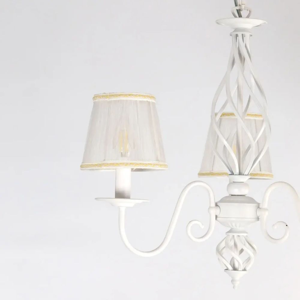 Citilux Ровена CL427130 Люстра с абажурами Белая