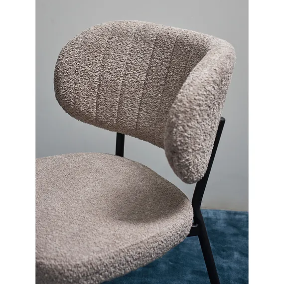 Стул Robbi, серо-бежевое букле