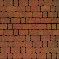 Тротуарная плитка Арена - Листопад гранит Арабская ночь, комплект из 2 видов плит