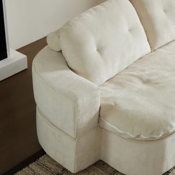 Диван CLAUDE, жемчужный