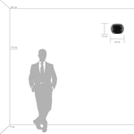 752634 Бра ACQUARIO 3х20W G4 12V ХРОМ БЕЛ стекло