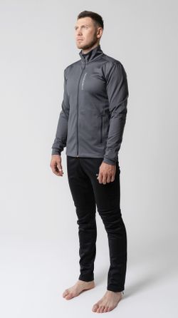 Мужская флисовая толстовка Nordski Layer серый