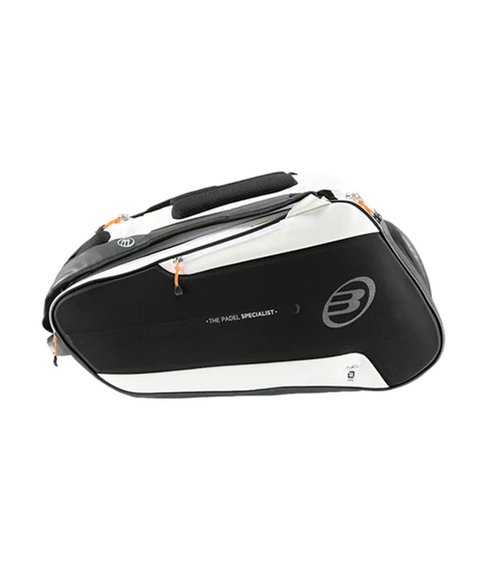 Сумка для падел и ракеток Bullpadel Hack Negro/Blanco 2025 Paquito Navarro
