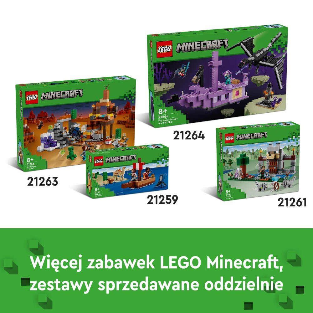 LEGO Minecraft - Вишневый сад 21260 / артикул   21260  / GTIN 5702017583365