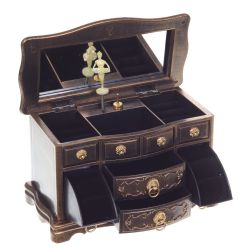 GAEM Шкатулка для украшений (музык.), L22 W12,5 H14 см