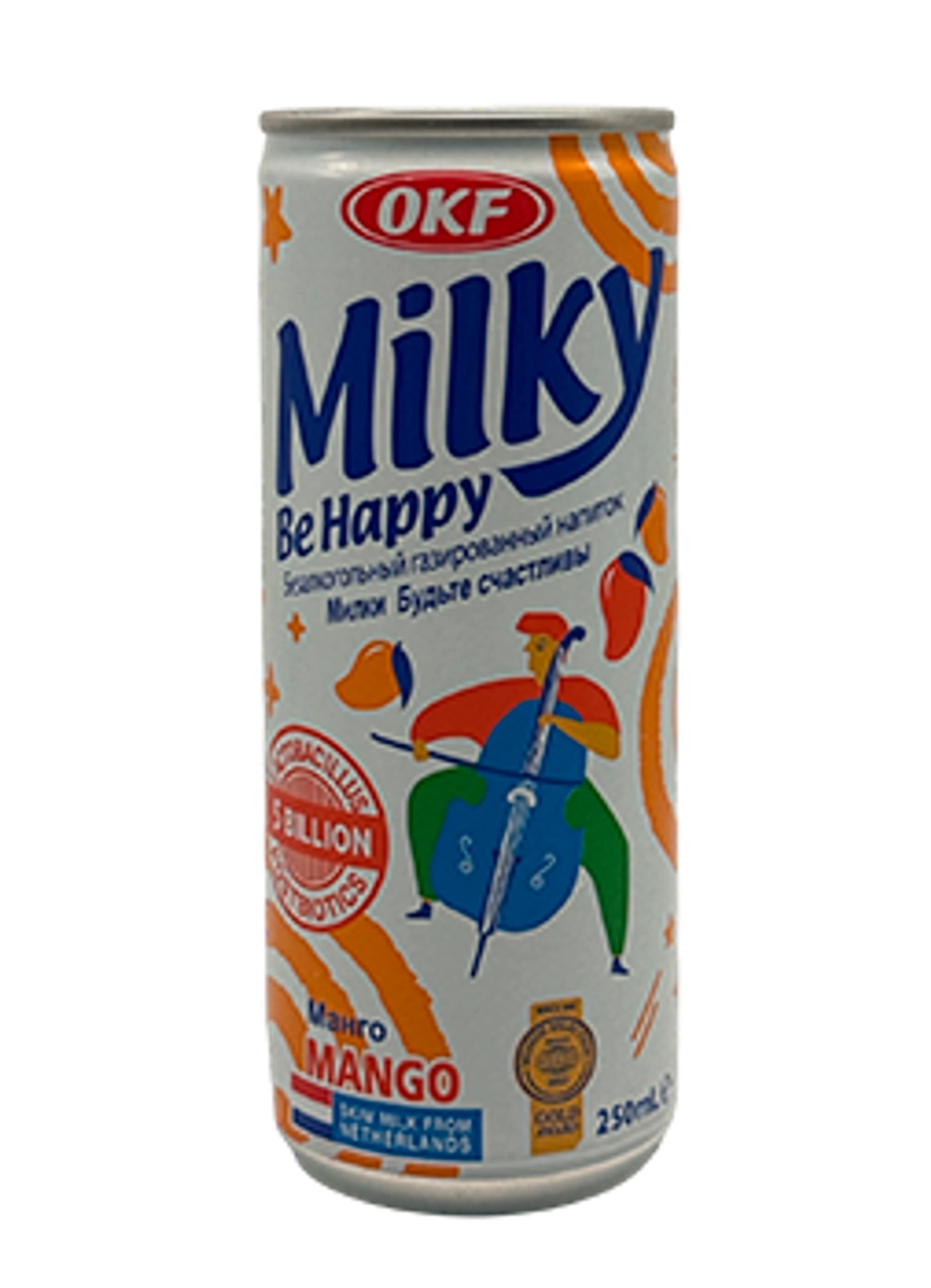 напиток MILKY OKF МАНГО 250мл ж/б (1х24)