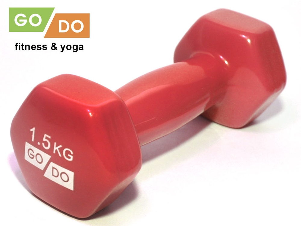 Гантель в виниловой оболочке GO DO