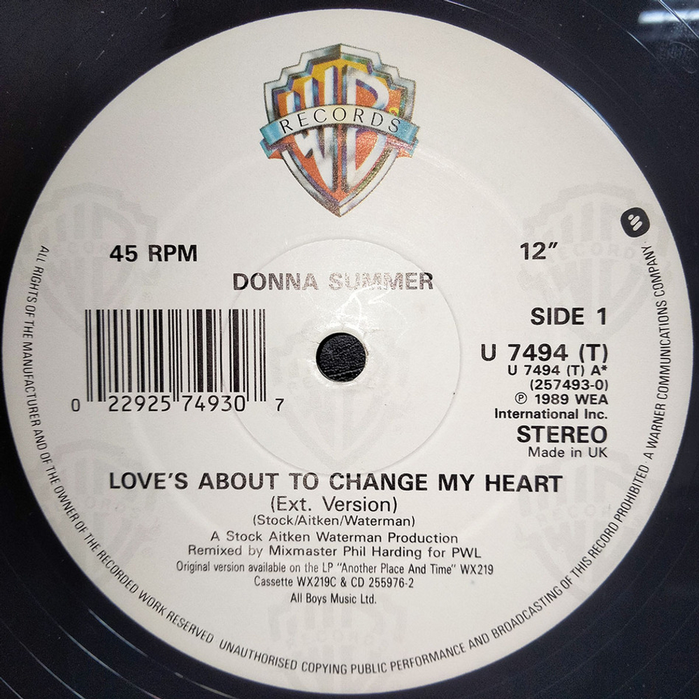 Комплект / Donna Summer (4х12" Vinyl Single)(LP)