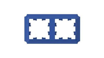 Рамка 2-м AtlasDesign Antique универс. аквамарин SE ATN101102