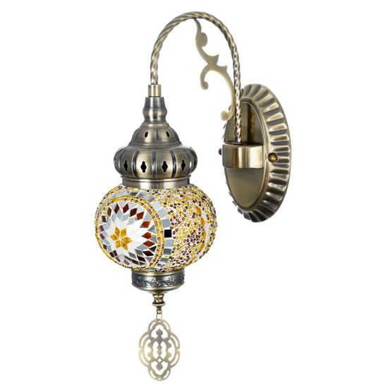 CL419315 Каир Мозаика Янтарь Бра