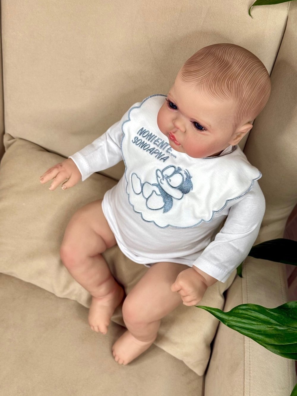 Кукла Реборн мягконабивная 60см (FA-947)