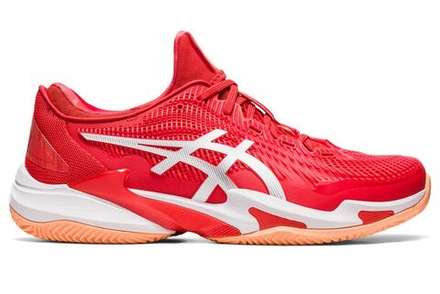 Мужские кроссовки теннисные Asics Court FF 3 Novak Clay - fiery red/white