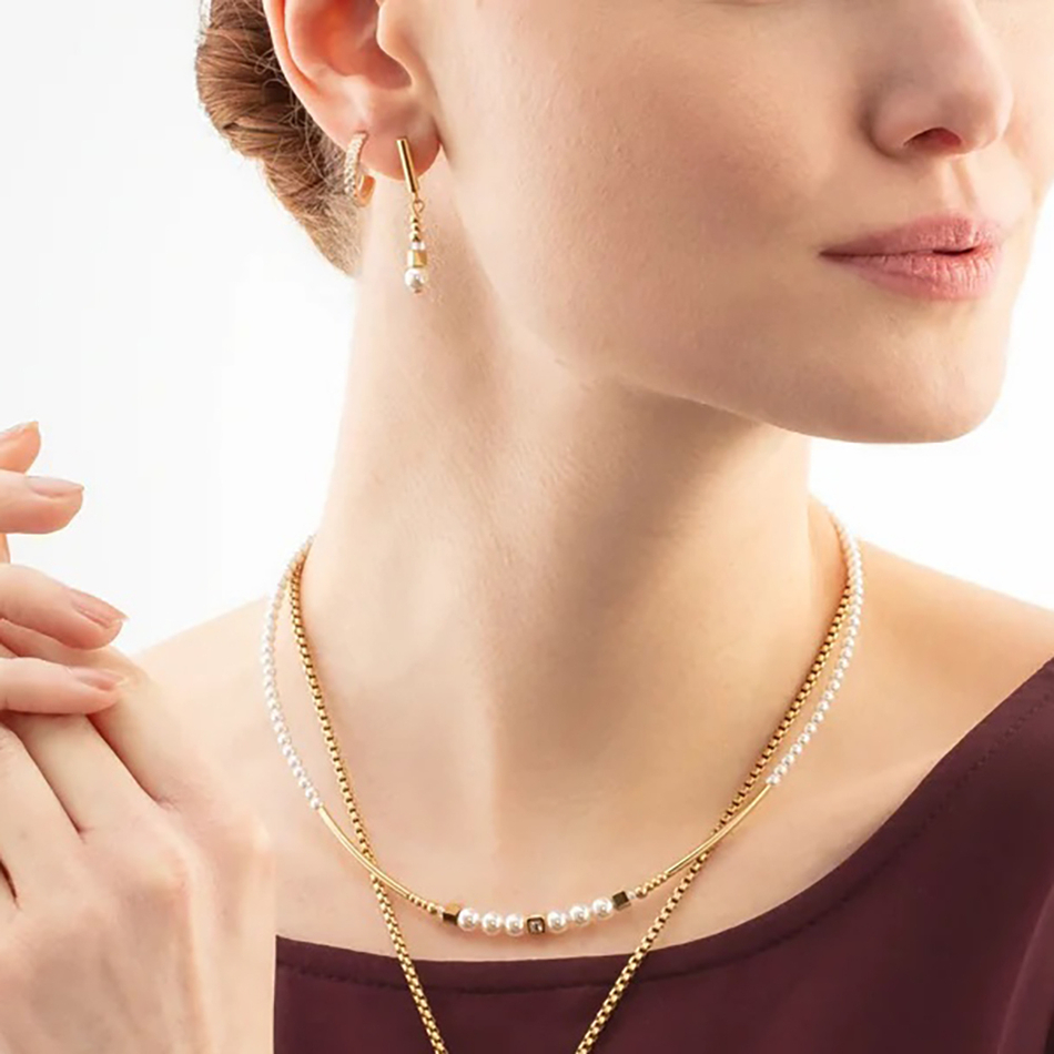 Серьги Coeur de Lion White-Gold 4312/21-1416