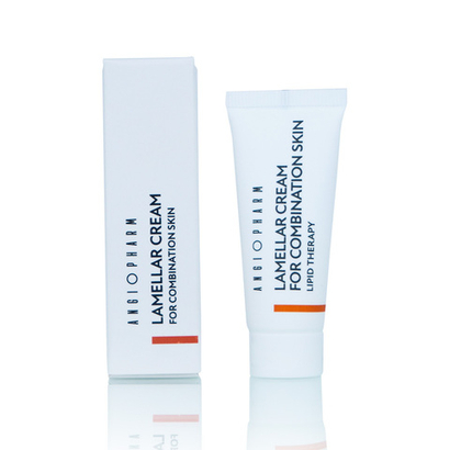 ANGIOPHARM Миниатюра Ламеллярный крем для комбинированной кожи