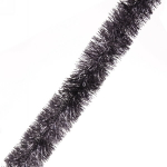 Мишура 2 м 9 см «Матовая искра», Графит