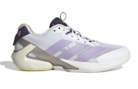 Женские Кроссовки теннисные Adidas Adizero Ubersonic 5 W - cloud white/powder plum/aurora plum