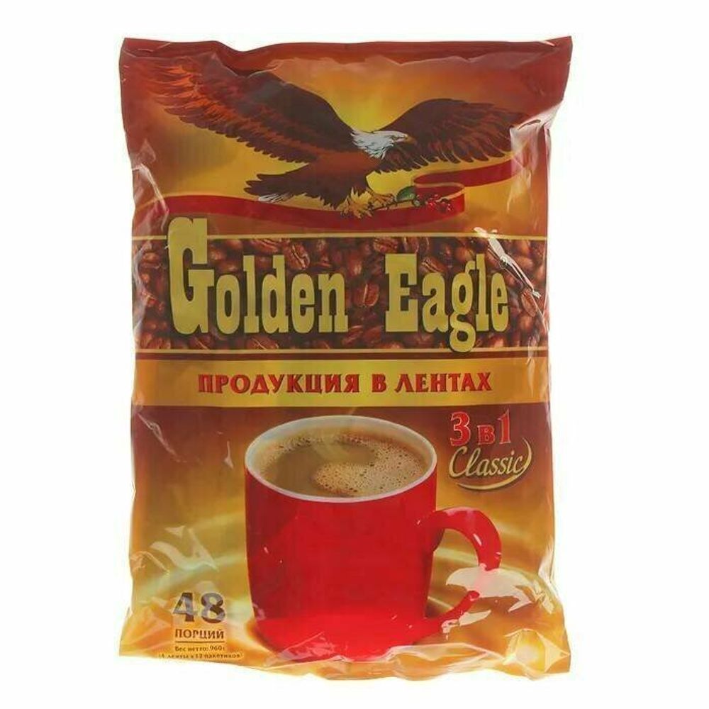Напиток кофейный Golden Eagle 48порций