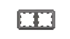 Рамка 2-м AtlasDesign Antique универс. мокко SE ATN100602