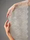 01-11 Кружево шантильи 23 см, телесный 126