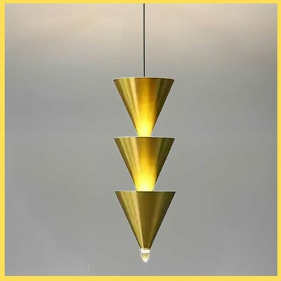 Минималистичный светильник из латуни 🤍