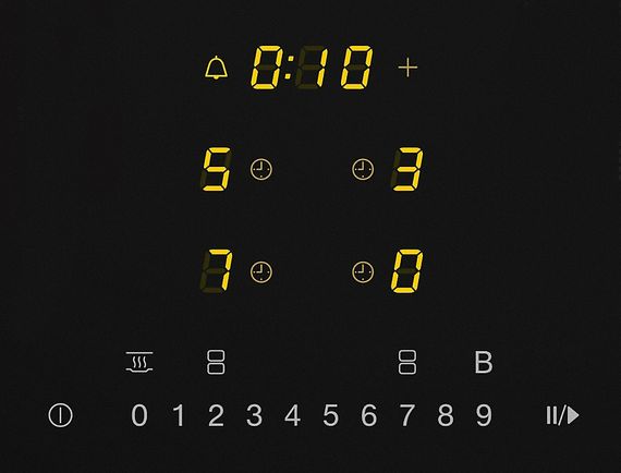 Индукционная панель конфорок с сенсорным управлением Miele KM7465 FL