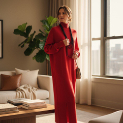 Платье трикотажное