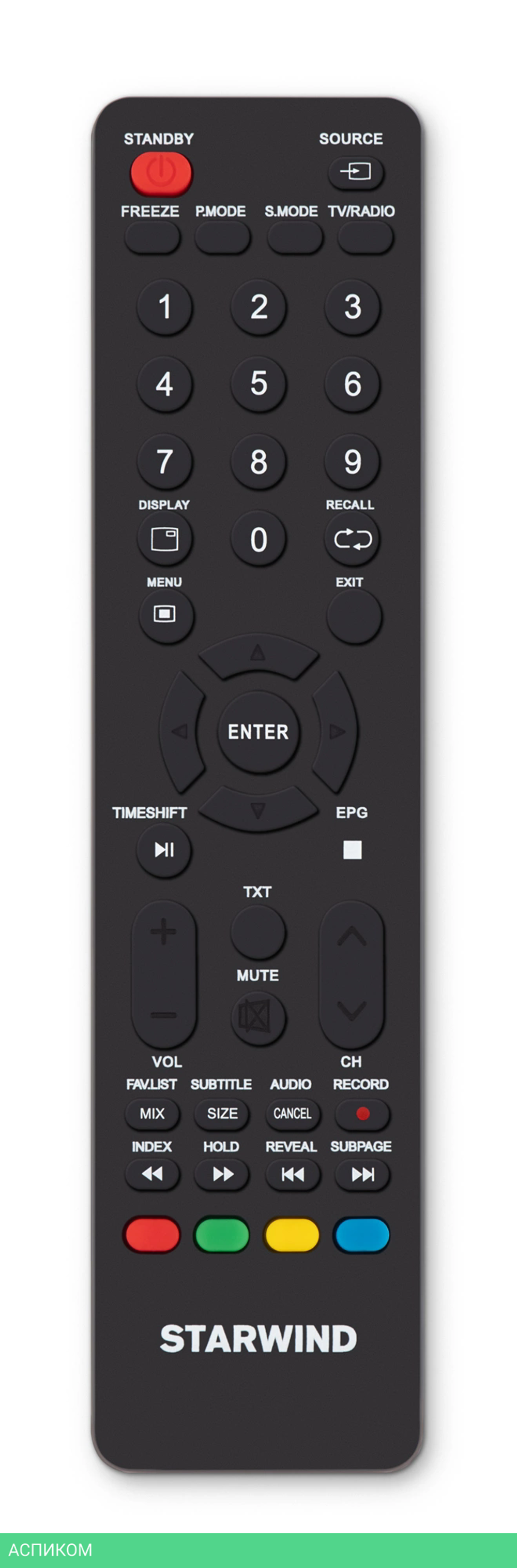 Телевизор LED Starwind 24" SW-LED24BG202