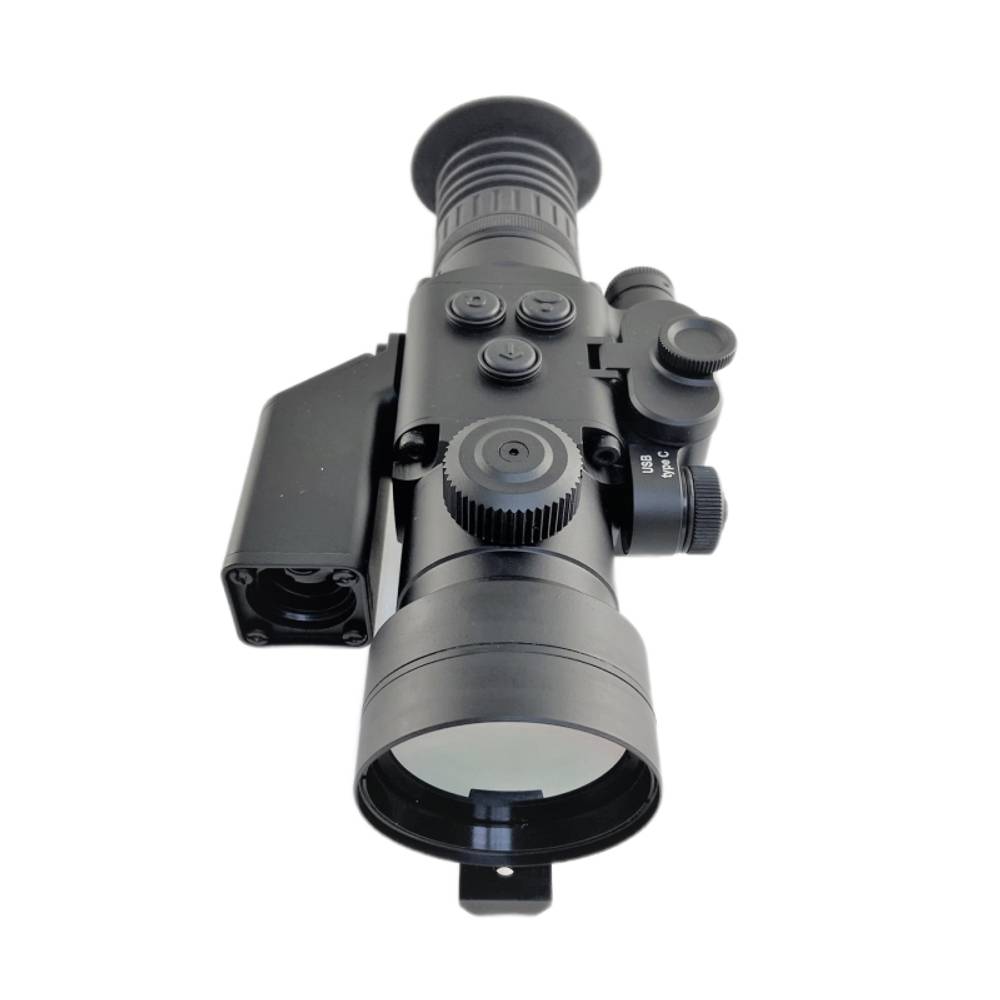 Тепловизионный прицел Venox Patriot 640 LRF (матрица 640x512, 12µm, NETD ≤40мК, F55/1.0, 2.2х, IP66)