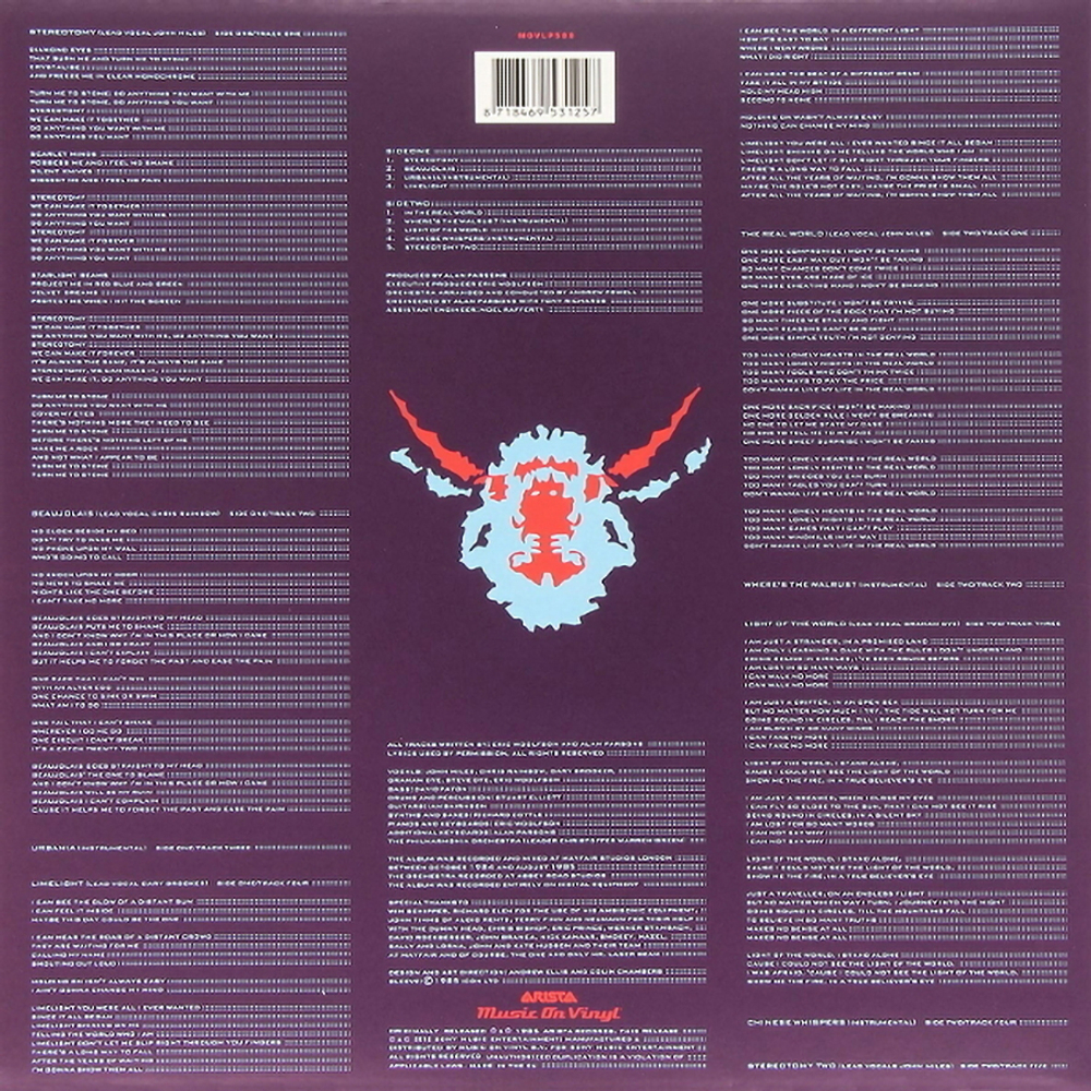 The Alan Parsons Project / Stereotomy (LP)
