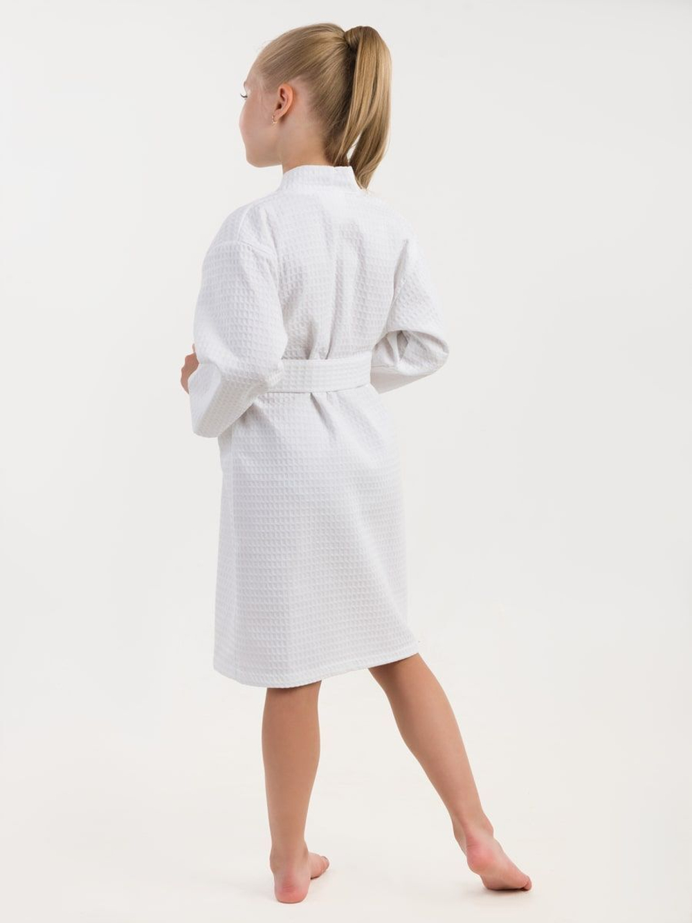 Халат вафельный детский 26 белый
