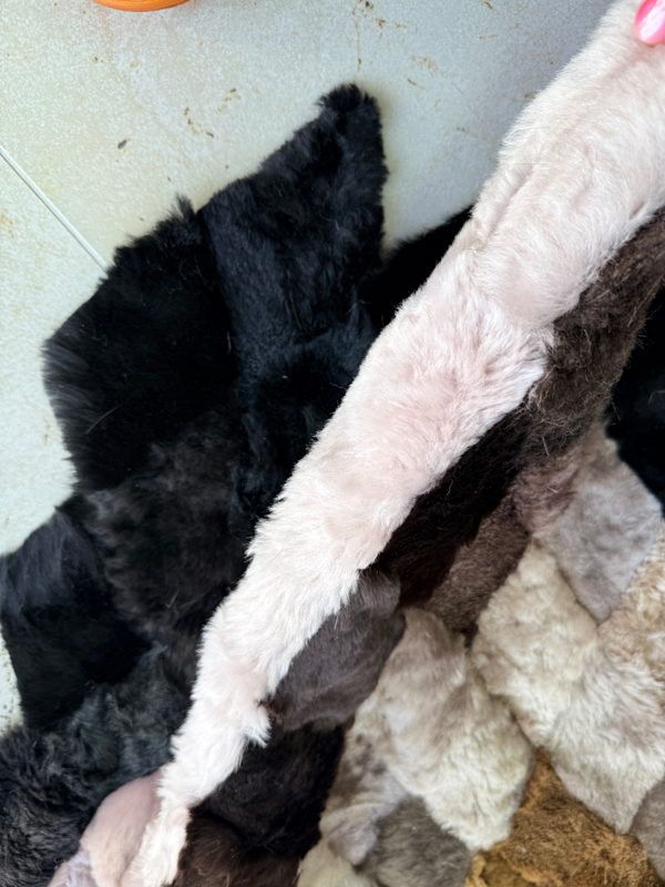 Меховой Коврик прикроватный накидка на кресло из овчины