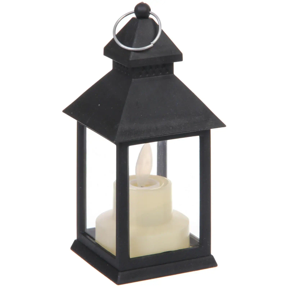 Сувенир с подсветкой «Таинственный фонарь» 5,7*14 см, Черный (работает от батареек LR44*3)