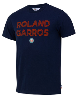Мужская теннисная футболка Roland Garros 2024 T-Shirt - navy