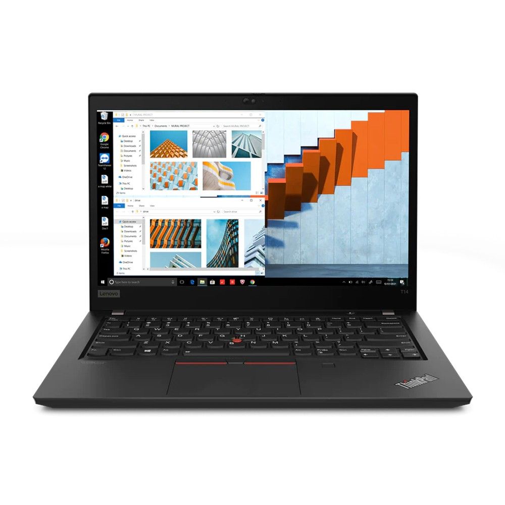 Ноутбук Lenovo ThinkPad T14 Gen 2 Intel Core i5-1135G7/16Gb/SSD512Gb/14&#39;&#39;/MX450 2GB/Eng Keyboard/UE Plug/FHD/Win11Pro/black (20W1SG6S00)