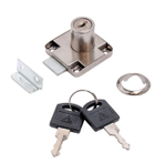 Замок Мебельный врезной  StahlBuro  138 - 22М с отв.пл.хром  /16899