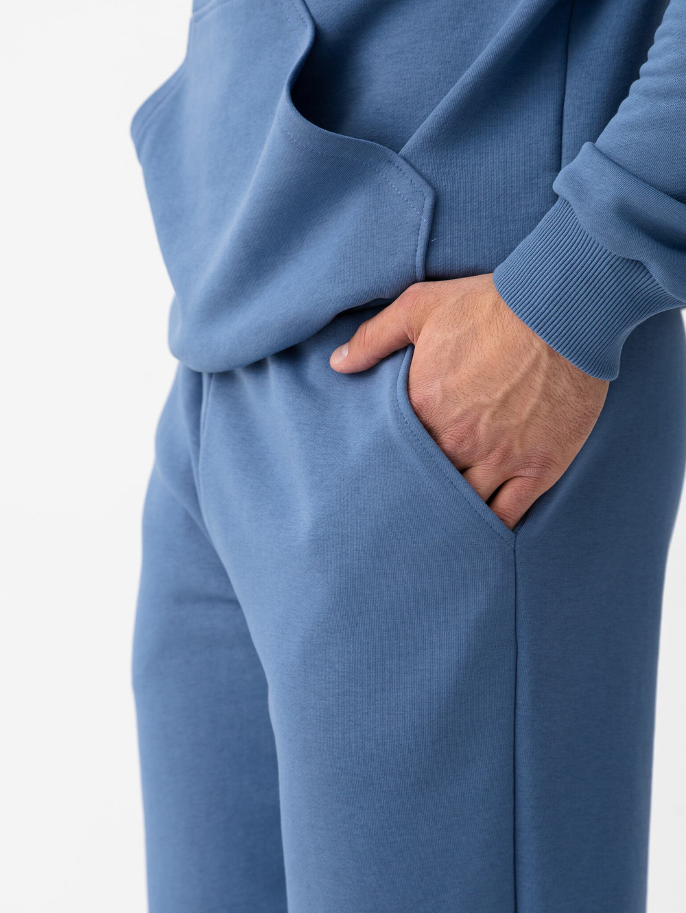 Костюм мужской спортивный (без начеса). Деним