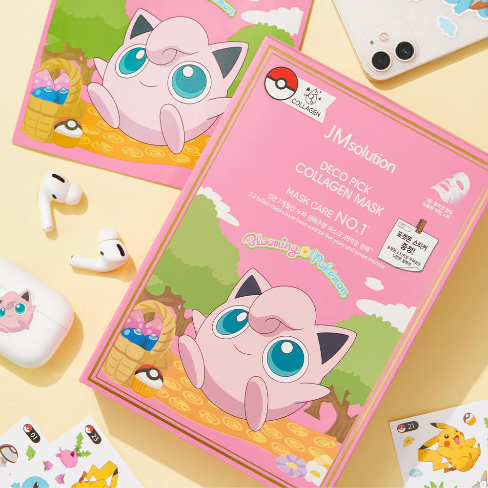 Укрепляющая тканевая маска с коллагеном JMsolution Deco Pick Collagen Mask