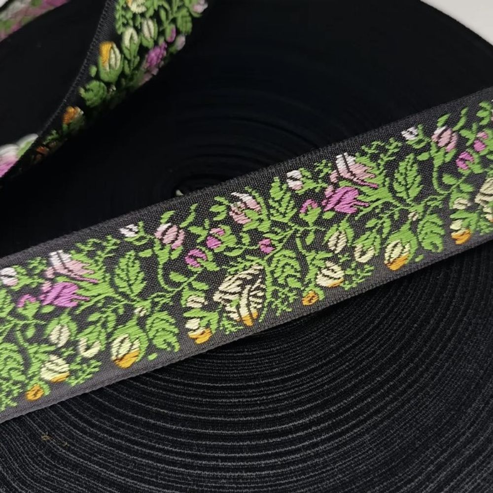 Тесьма жаккард, ш. 3см.