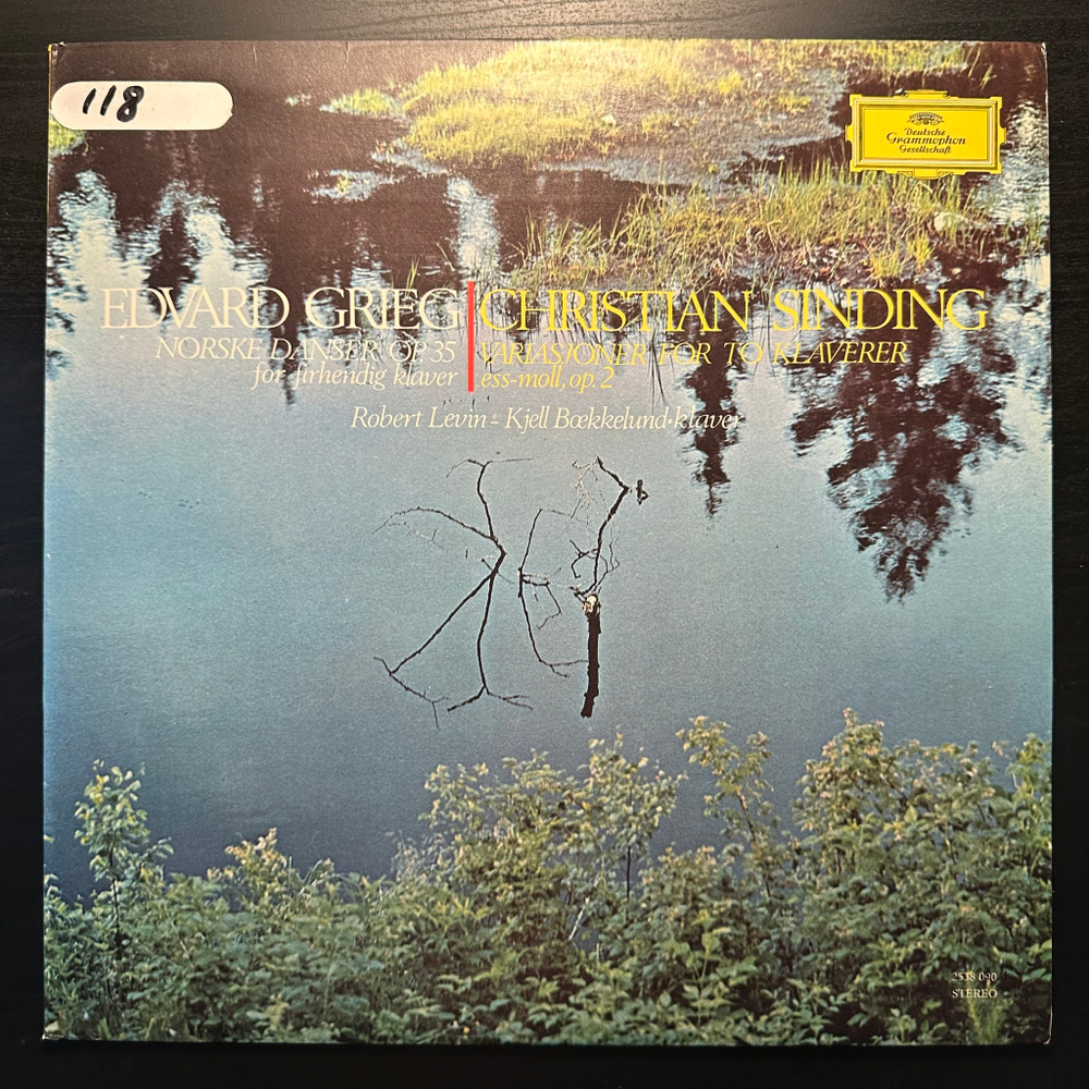 Григ, Синдинг - Фортепианная музыка в четыре руки (Германия 1970г.)