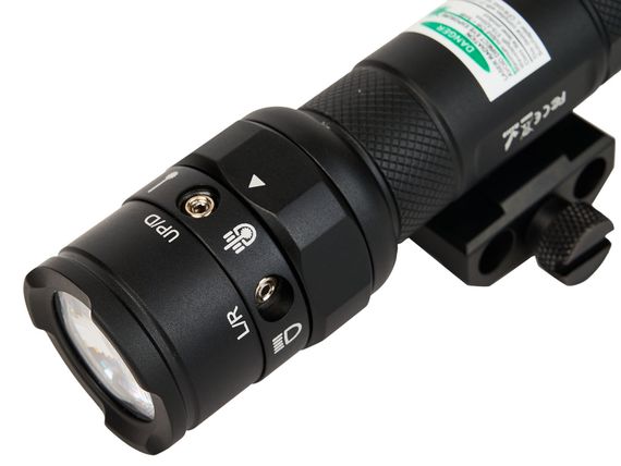 Фонарь подствольный Skywoods Hunter Pro 650 люмен, выносная кнопка, ЛЦУ