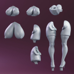 Ночная сестра Фигурка