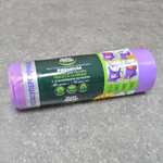 Мешки для мусора 60л 10шт 60мкм PREMIUM многослойные с усиленными завязками, фиолетовые Master FRESH