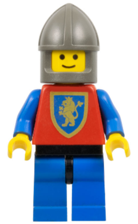Минифигурка LEGO cas113 Крестоносец Лев
