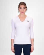 Футболка женская Crew с V-образным вырезом и рукавом 3/4