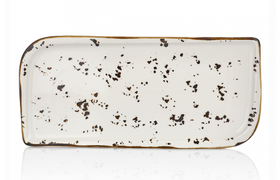 Блюдо прямоугольное "Elegance" 35*16см. фарфор By Bone