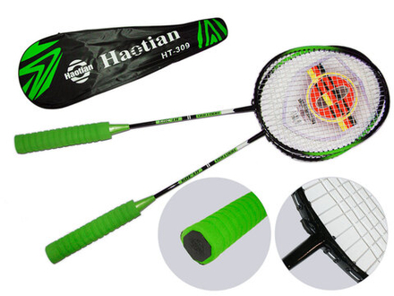 Набор для бадминтона HAOTIAN зелёный НТ-309-З