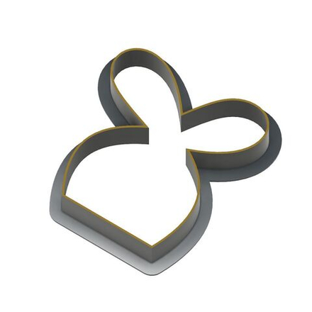 Формочка зайчик