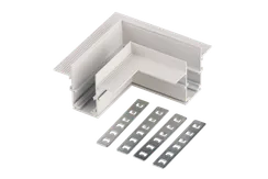 20AZ CS90-W (1/50) Угловой соединитель для встраиваемого шинопровода